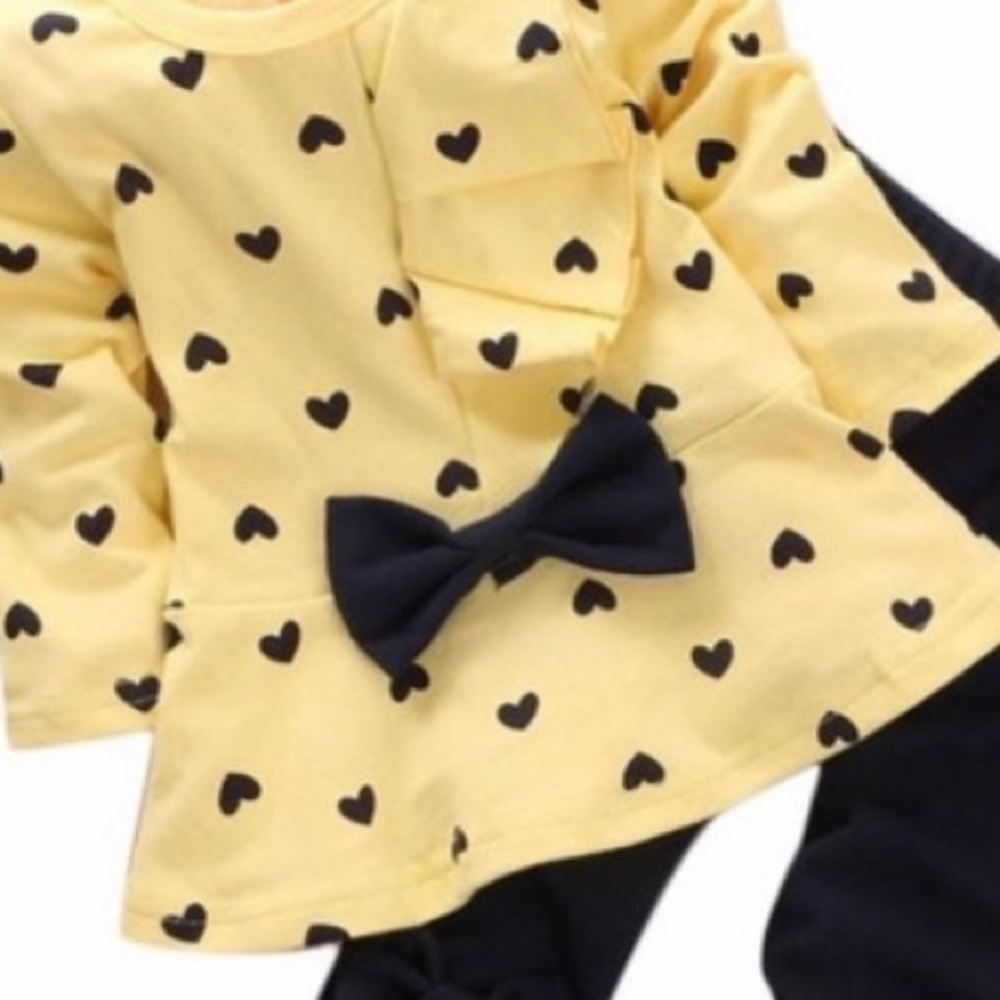 HEARTS AND BOW MATCHING OUTFIT - Picture 6 of 7